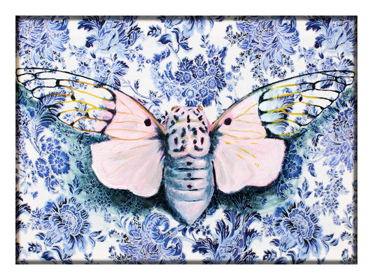 Ghost Cicada Print 9x12