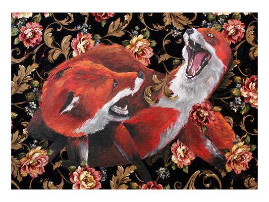 The Bloom and The Bite Print 9x12